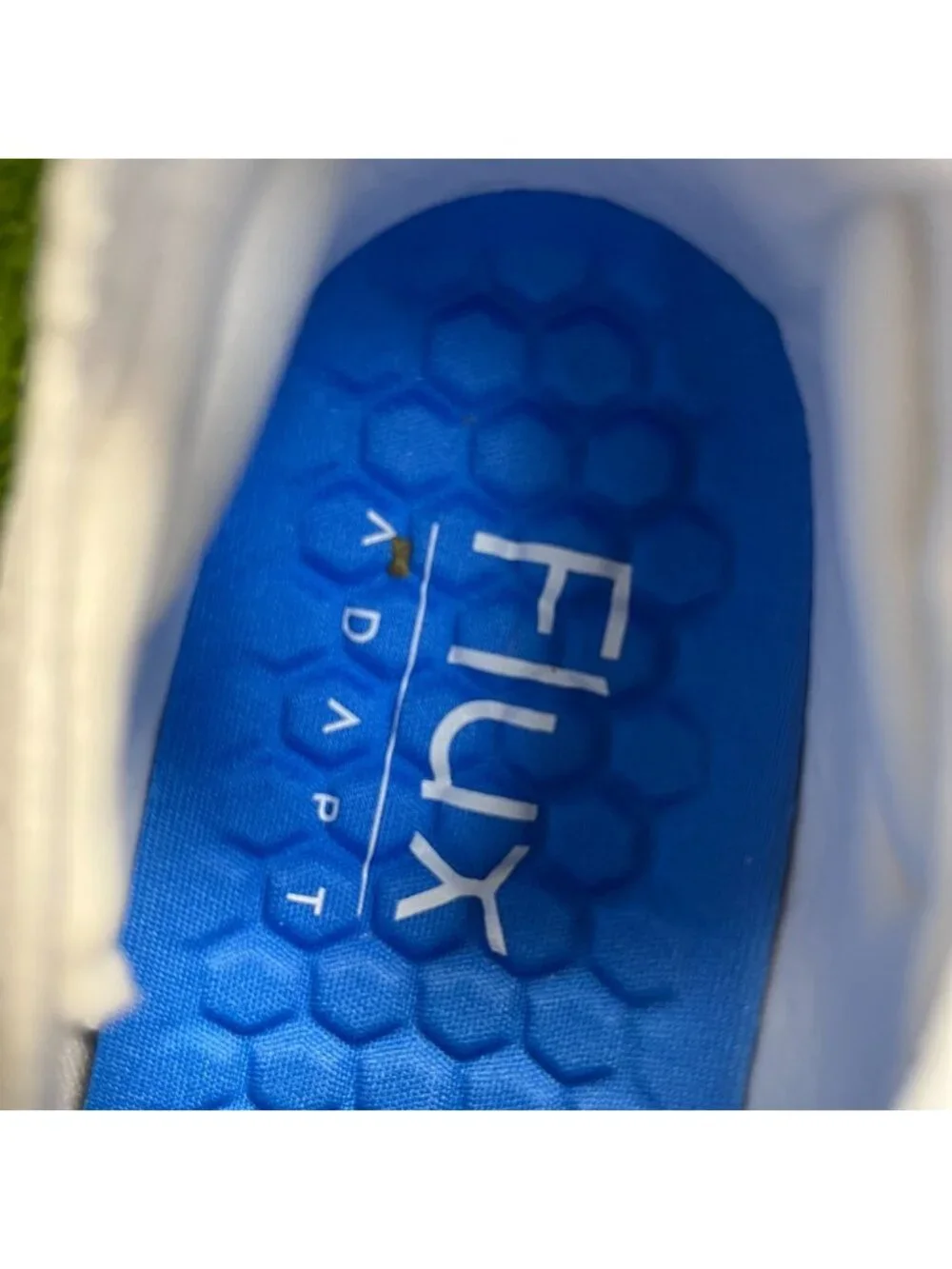 Flux Adapt Runner White Gum Womens Size 6.5 Running Athletic Walking Knit Shoes